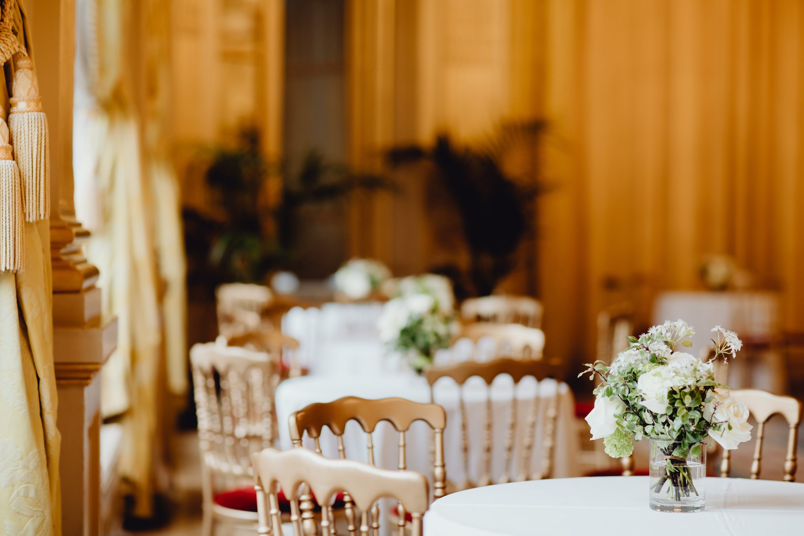 Salle de réception de Mariage parisienne